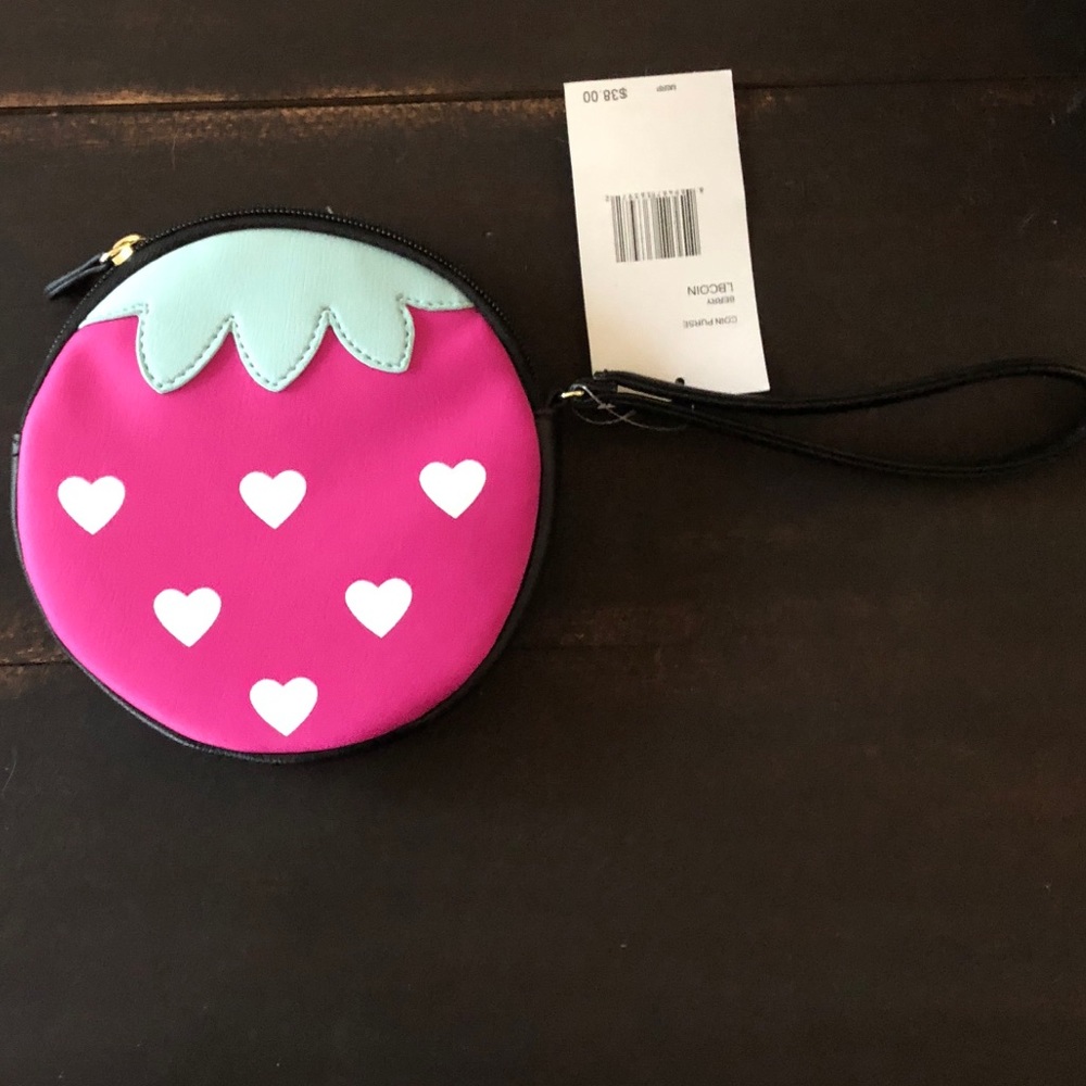 Betsey Johnson Wristlet Strawberry!